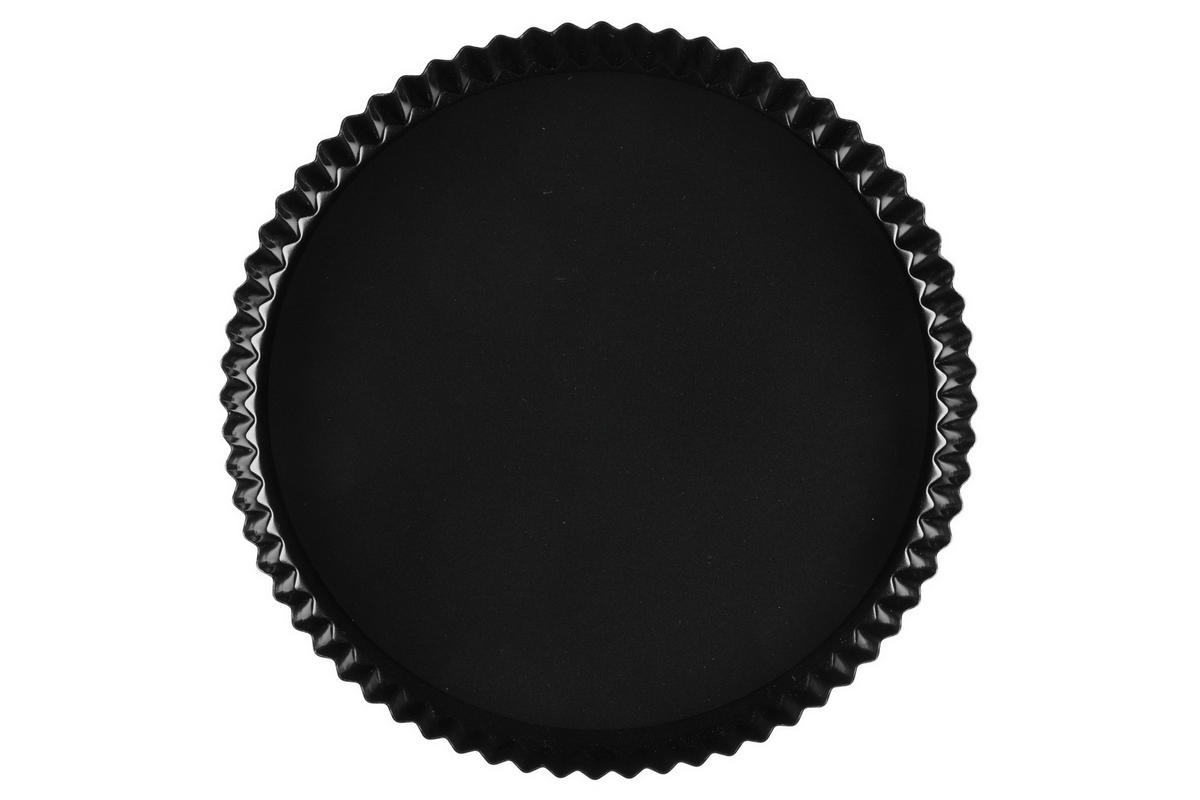 TARTEFORM Ø 26 cm - Schwarz, Metall (26/3/26cm)