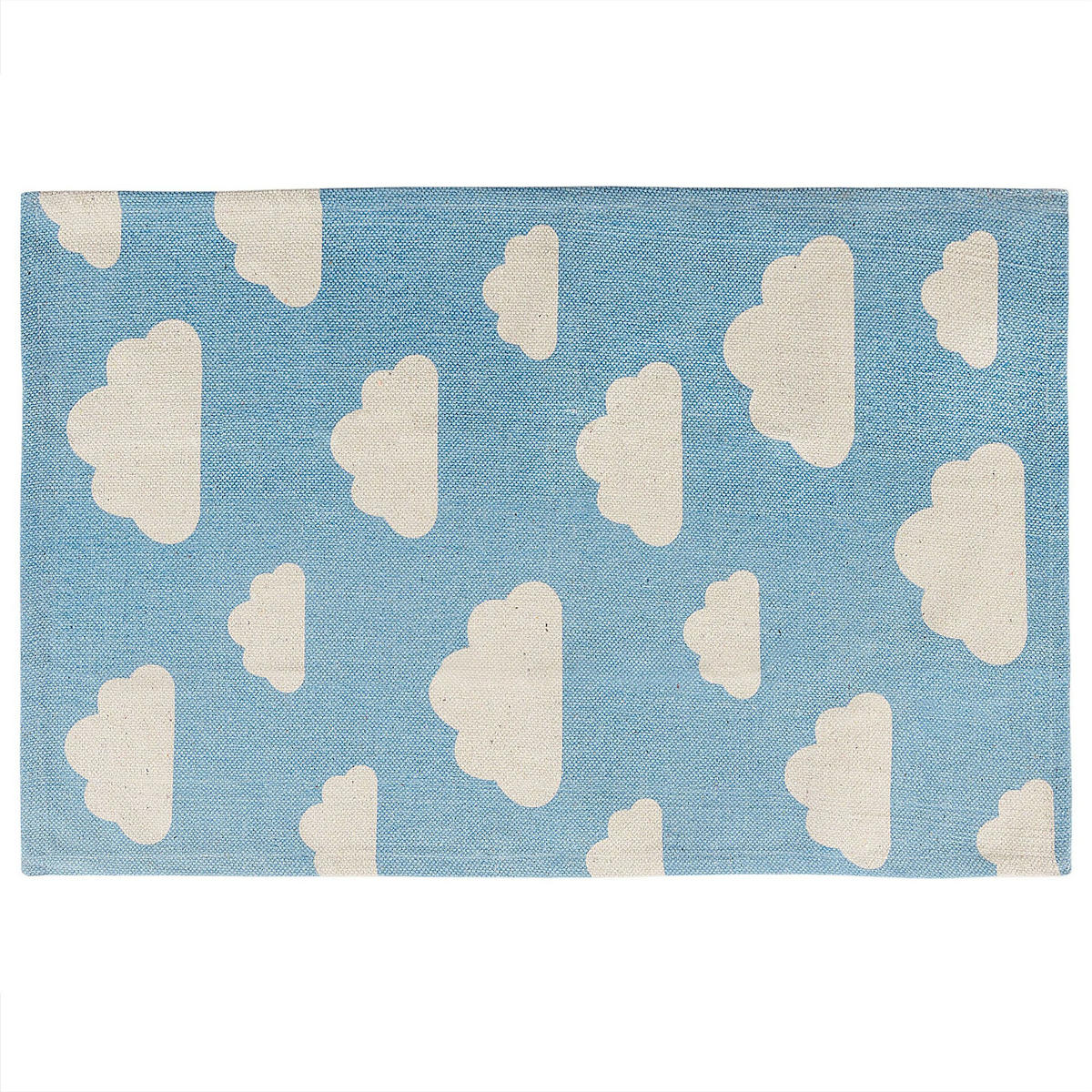 KINDERTEPPICH Gwalijar 90/60 cm - Blau, Textil (60/90cm) - Beliani