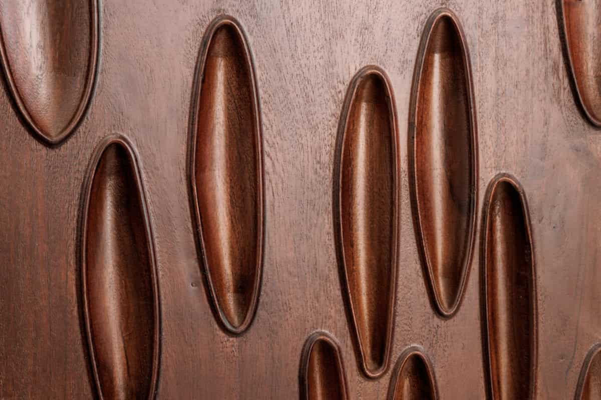 HIGHBOARD DUNE Akazie Braun 120cm - Schwarz/Braun, Holz/Metall (100/120/38cm) - riess-ambiente