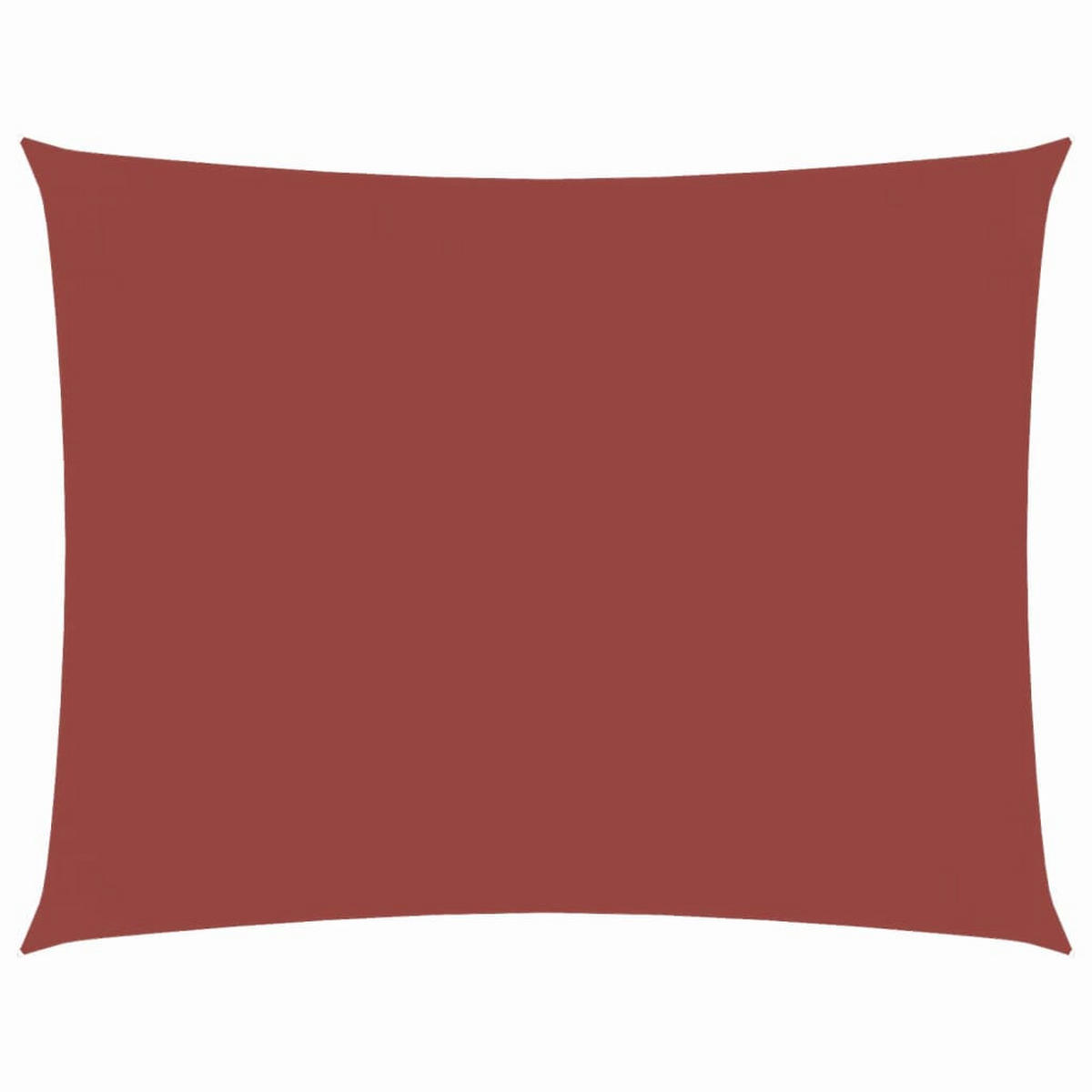 SONNENSEGEL Oxford-Gewebe Rechteckig 4x6 m Terracotta - Braun, Textil (600/400cm) - furnicato