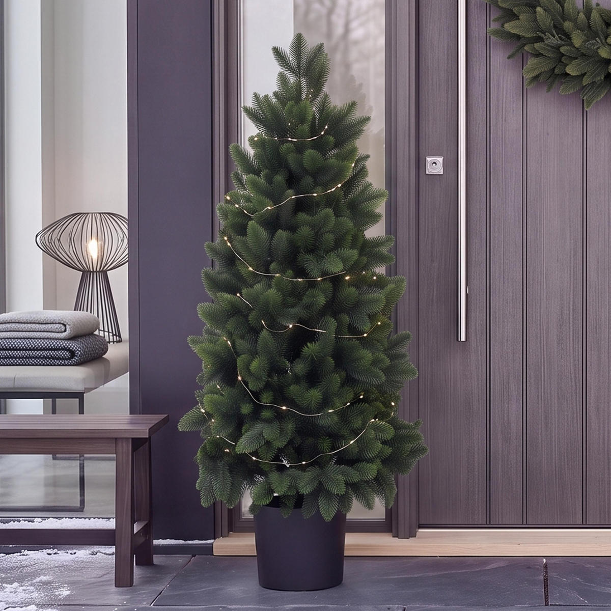 WEIHNACHTSBAUM Grün - Grün, Kunststoff (85cm) - MCW