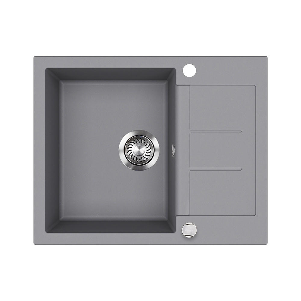 UMYVADLO Rom Šedá - šedá, keramika (62/20/50cm) - Bergstroem