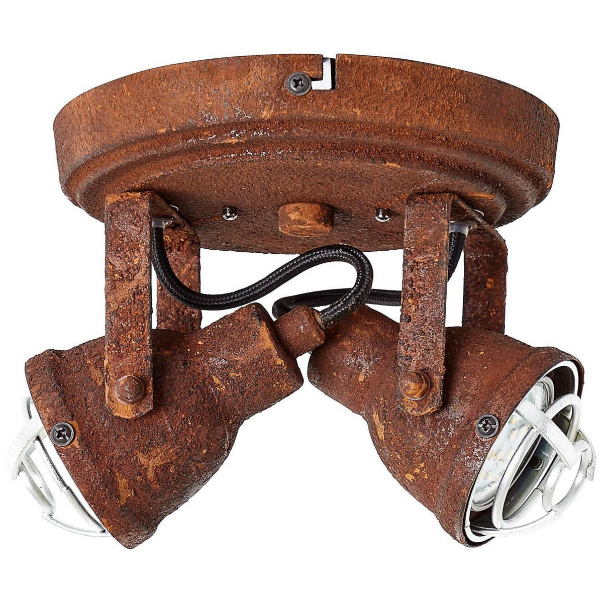 SPOTRONDELL Bente 26310/60 - Rostfarben, Metall (16.5/16.5/13.5cm) - Brilliant