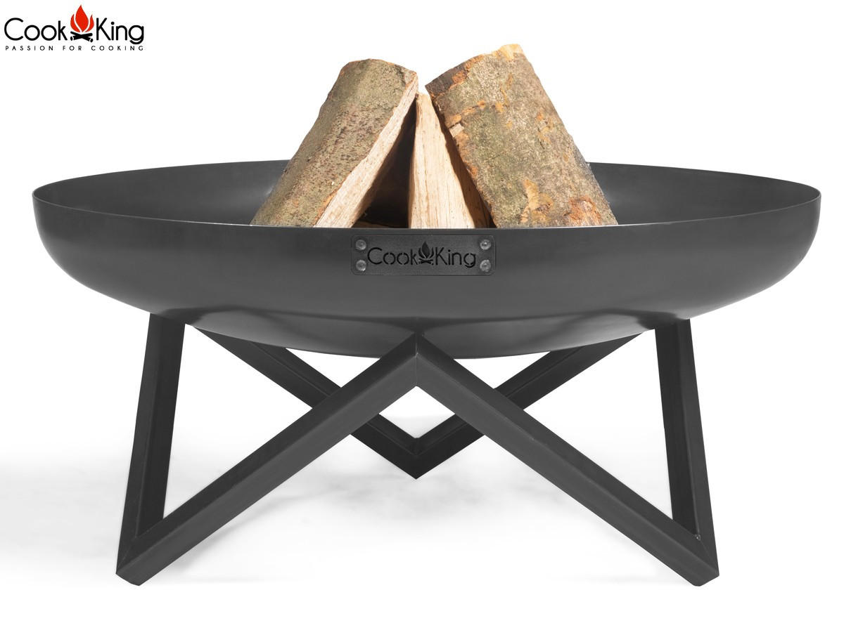 FEUERSCHALE „SANTIAGO“ 100 cm - Rostfarben, Metall (100/100cm) - Cook King