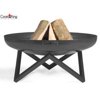 FEUERSCHALE „SANTIAGO“ 100 cm - Rostfarben, Metall (100/100cm) - Cook King