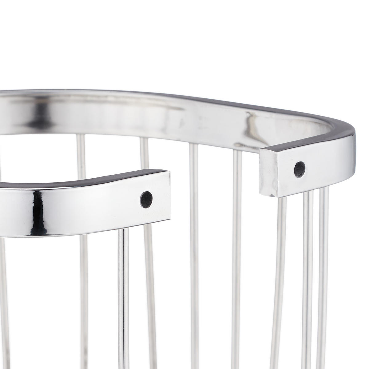 DUSCHABLAGE - Silberfarben, Metall (16/11.5/16cm) - Relaxdays