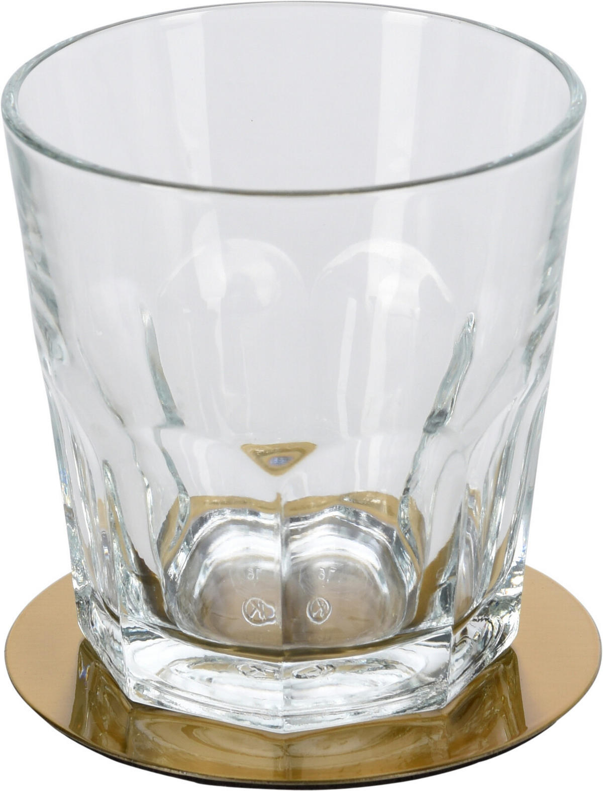 TISCHSET aus Metall Basic Gold 11/2.5/11.5 cm - Goldfarben, Metall (11/2.5/11.5cm) - Excellent Houseware