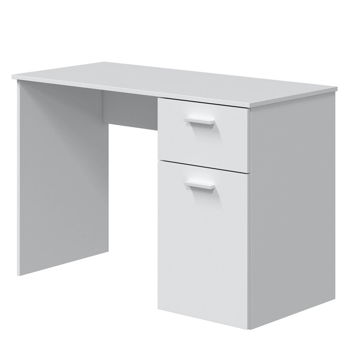 SCHREIBTISCH 108/50/73 Huelva weiß - Weiß, Holzwerkstoff (50/108/73cm) - VS Venta-stock