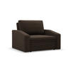 LOUNGESESSEL ORBIT, 90 CM, Grau - Grau, Textil (118/80/87cm)