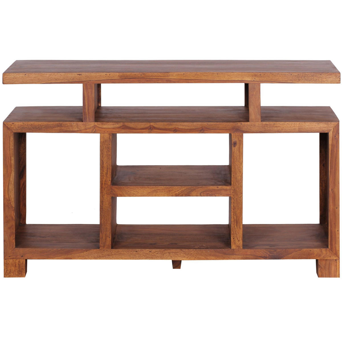 SIDEBOARD – Massivholz, 115x76x40 cm, Landhausstil, auch als TV-Kommode - Braun, Holz (115/76/40cm) - KADIMA DESIGN