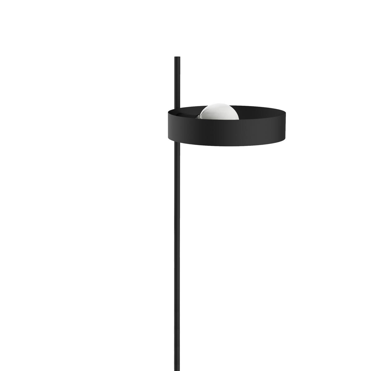 STEHLEUCHTE - Schwarz, Metall (40/40/165cm) - Lumicom
