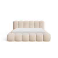 POLSTERBETT 140x200 mit Bettkasten, Lattenrost und Kopfteil, Poso Cord-Stoffbezug Rosa - Rosa, Holz (140/200cm) - Chilly