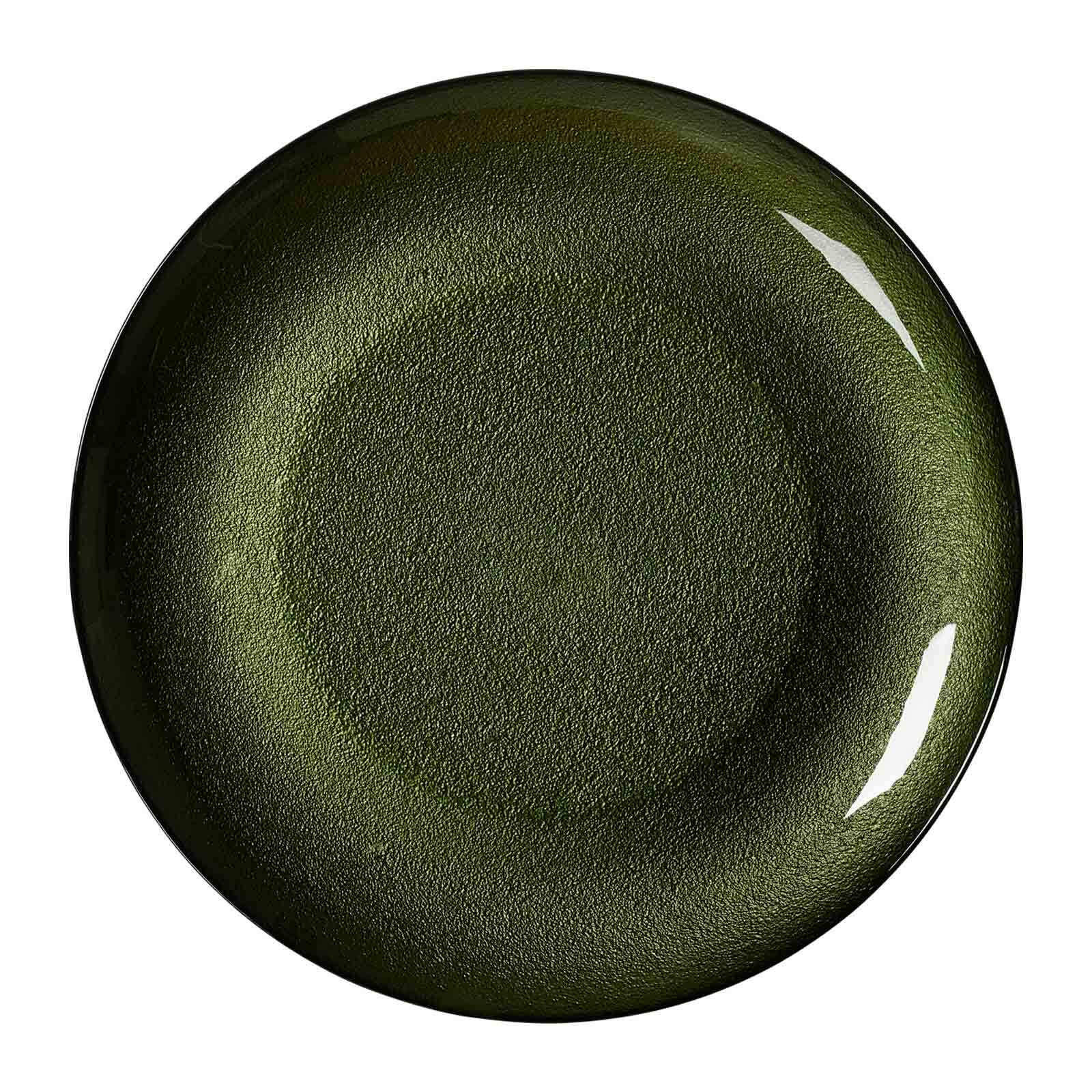 PLATZTELLER Grazia Grün ø 33 cm - Grün, Glas (33cm) - Ritzenhoff Breker