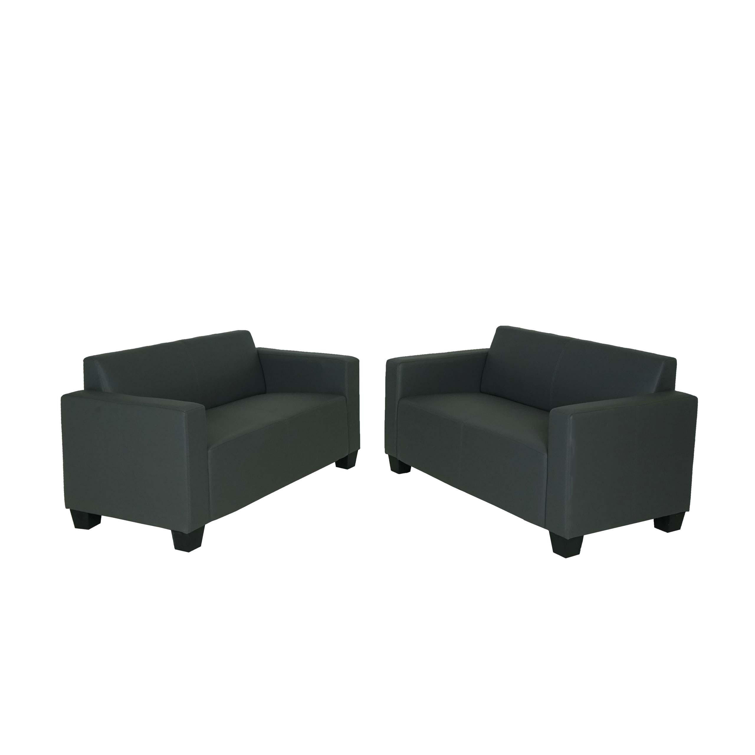 SOFA-GARNITUR Grau - Grau, Textil (136/76/72cm) - MCW