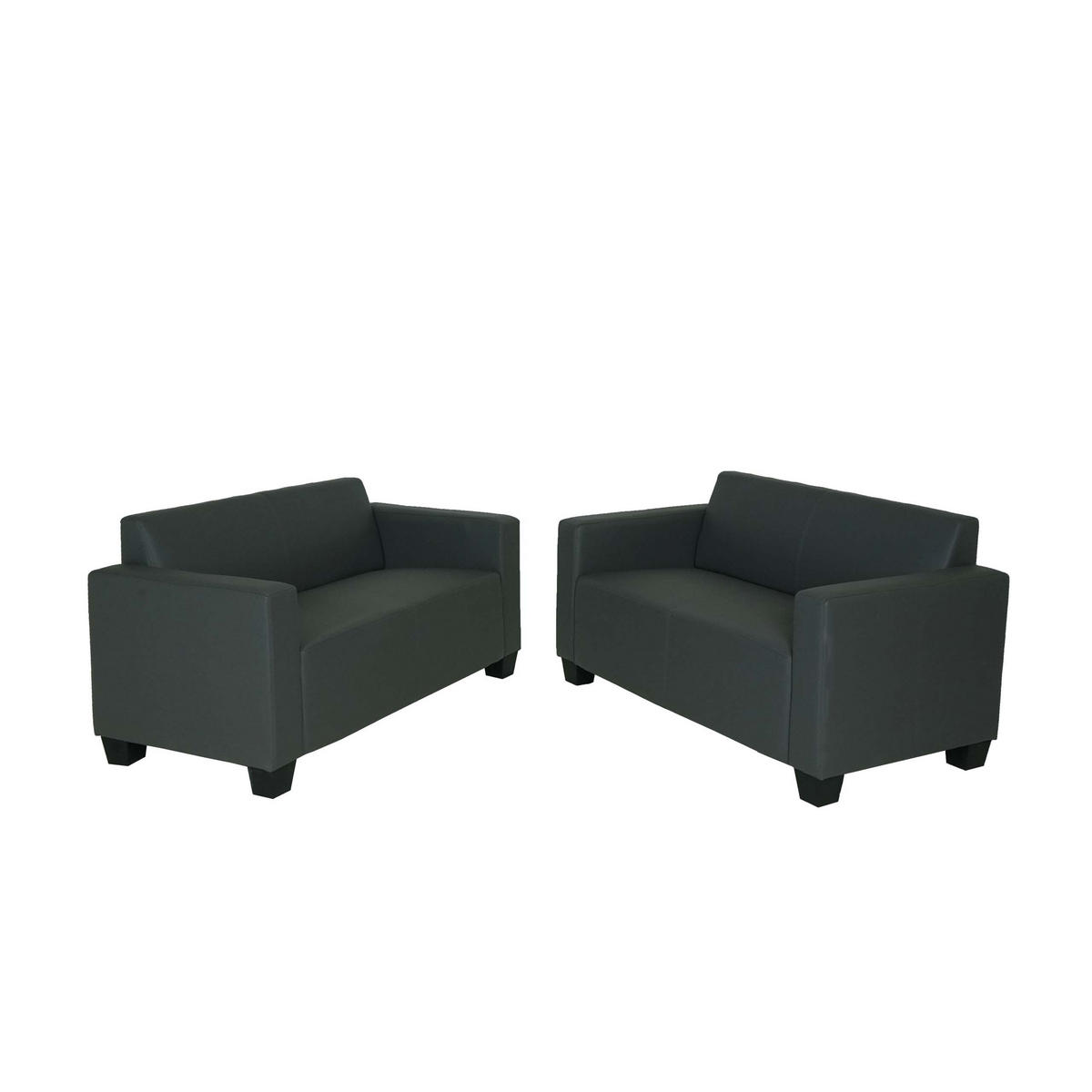 SOFA-GARNITUR Grau - Grau, Textil (136/76/72cm) - MCW