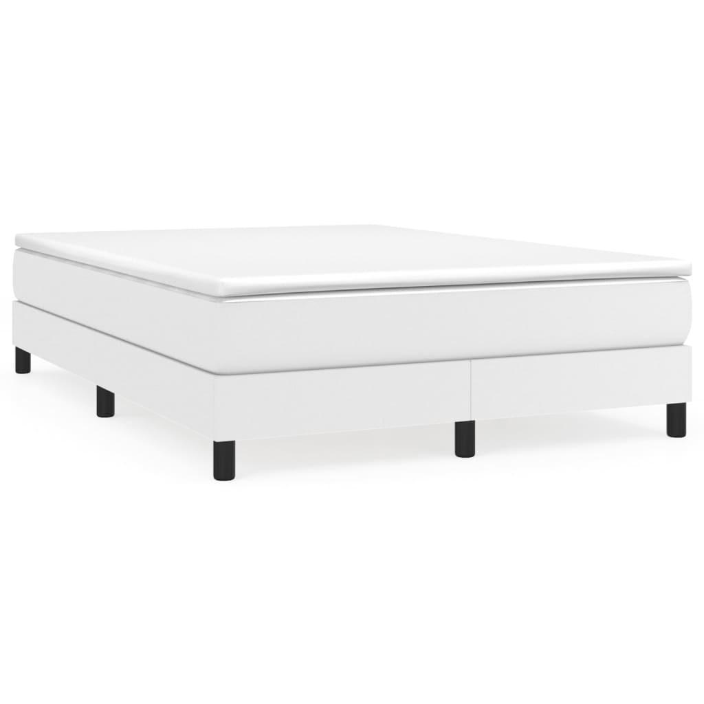 POLSTERBETT Quintero 140/193 cm - Weiß, Holzwerkstoff (140/190cm) - Nettlife