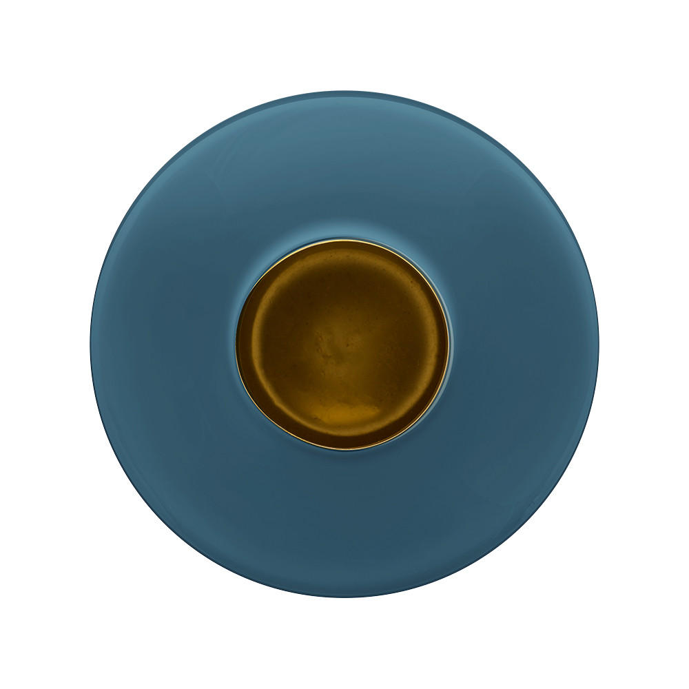 Thumbnail - Pip Studio Vase, Blau, Metall, 32 cm, Dekoration, Vasen, Metallvasen