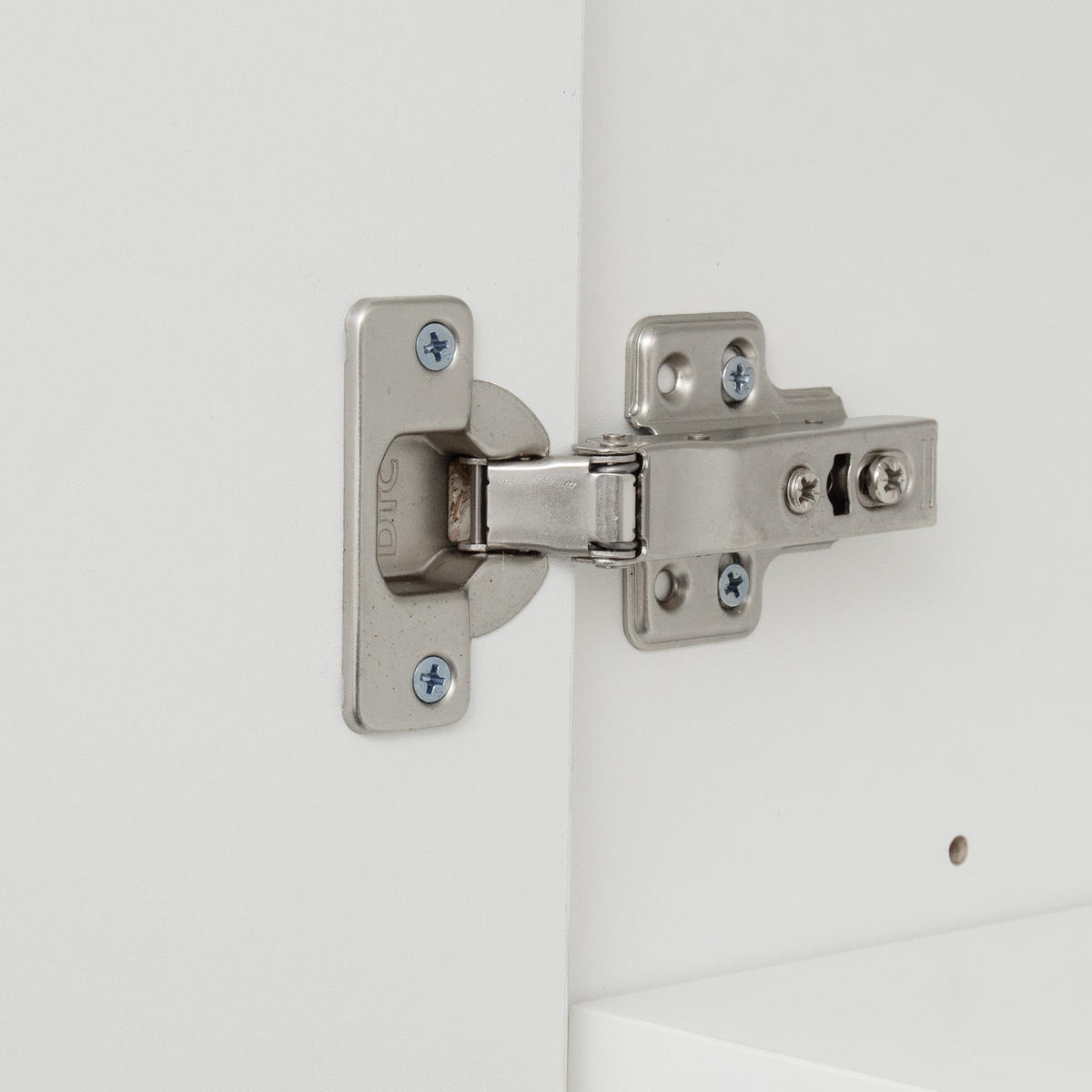 VITRINE, LED-Beleuchtung, 2 Türen, Freistehend, Weiß - Weiß, Holzwerkstoff (35/182/59.5cm) - FLIEKS