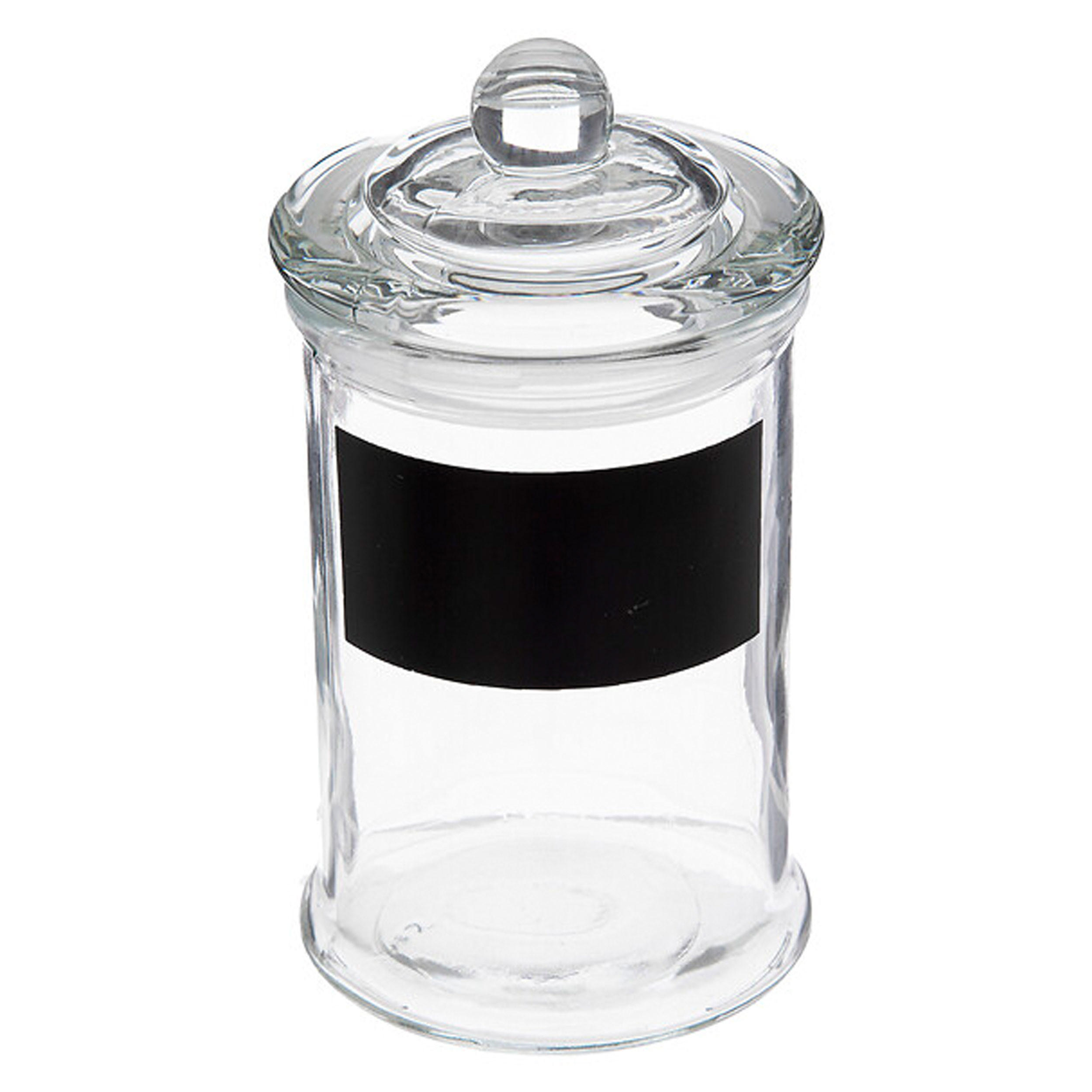 VORRATSGLAS Bocal, Glas, Transparent, 120 ml, 125256 - Transparent, Glas (6/11.5/6cm) - 5five Simply Smart