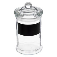 VORRATSGLAS Bocal, Glas, Transparent, 120 ml, 125256 - Transparent, Glas (6/11.5/6cm) - 5five Simply Smart