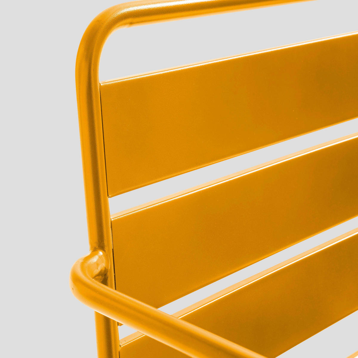 GARTENSTUHL gelb, Metall - Gelb, Metall (65/76/70cm) - Oviala