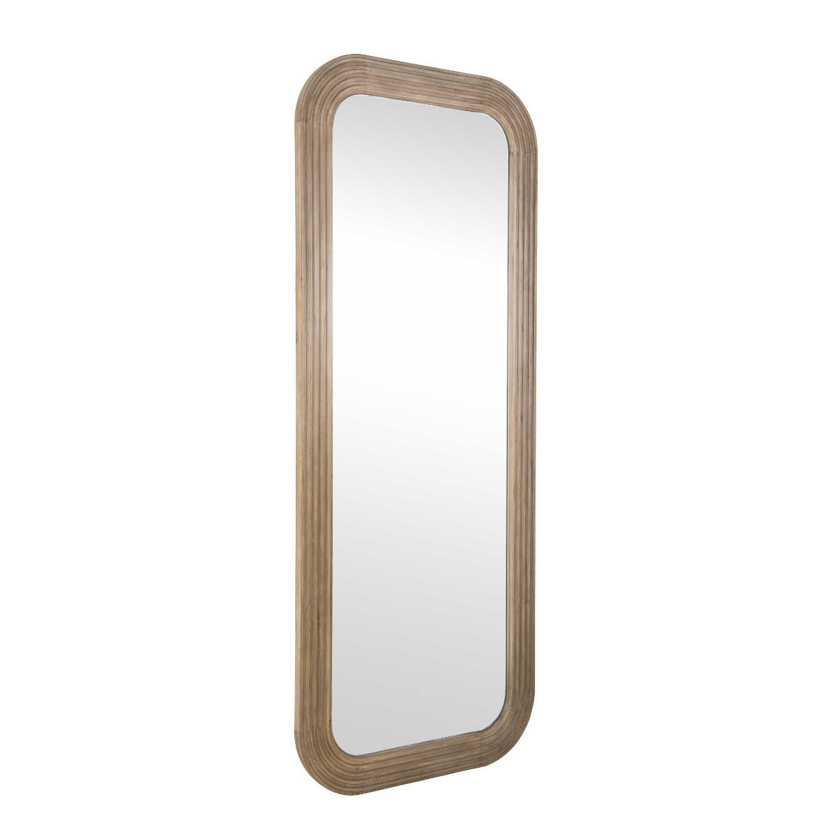 SPIEGEL EICHE 80/200/3,5 cm - Braun, Holz (3.5/200/90cm) - Signature