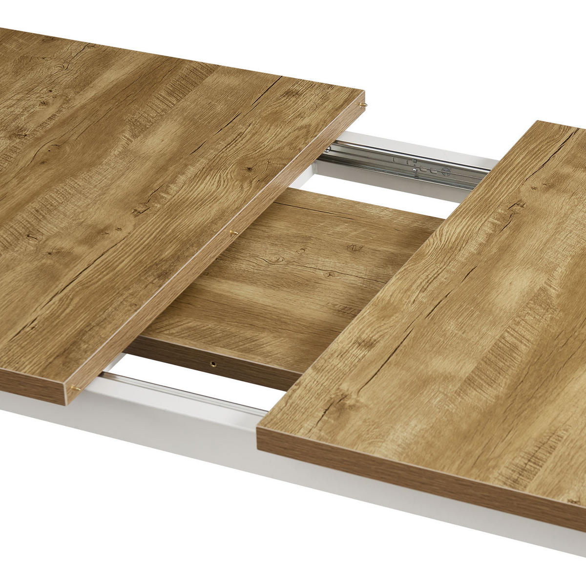 ESSTISCH SVEN 120-160/80/76 cm Wildeiche - Wildeiche, Holz (80/120/76cm) - B&D Home