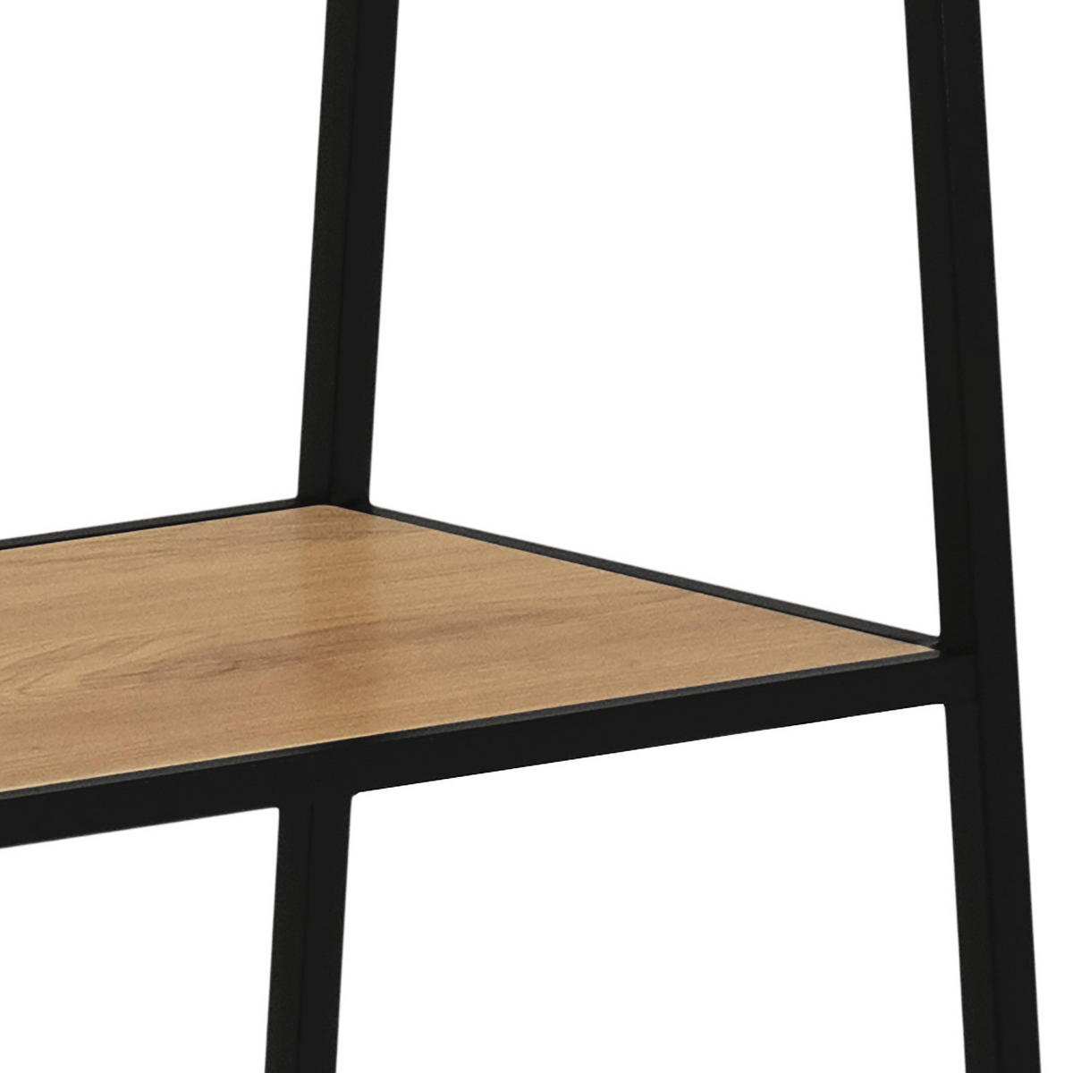 GARDEROBE - Wildeiche, Holzwerkstoff/Metall (77/165/37cm) - home24