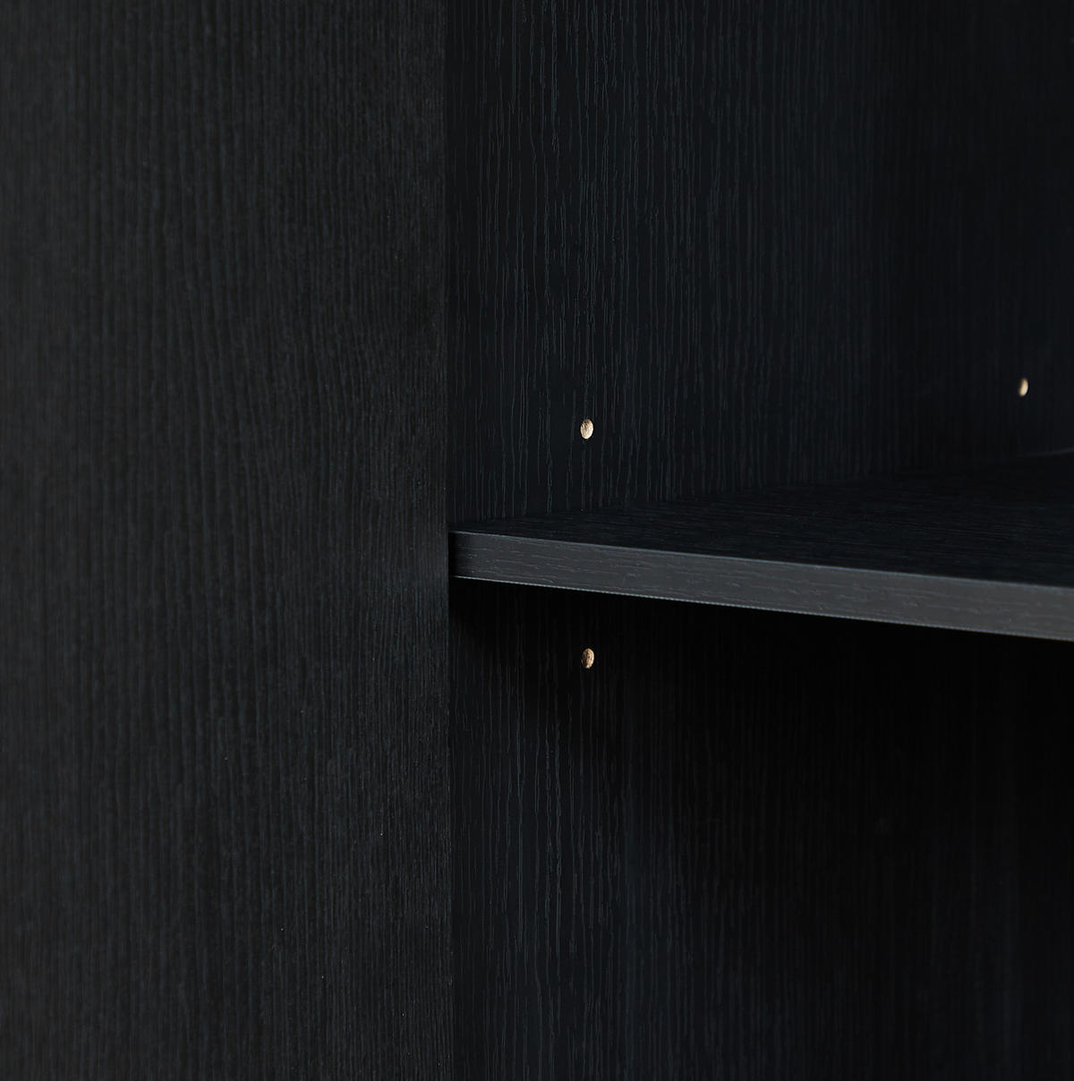 SIDEBOARD 169/40/80 cm schwarz aus MDF mit Stauraum und verstellbaren Einlegeböden - Schwarz, Holzwerkstoff (169/80/40cm) - OKWISH