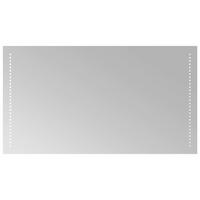 LED-BADSPIEGEL 50x90 cm - Transparent, Glas (50/90/90cm) - furnicato