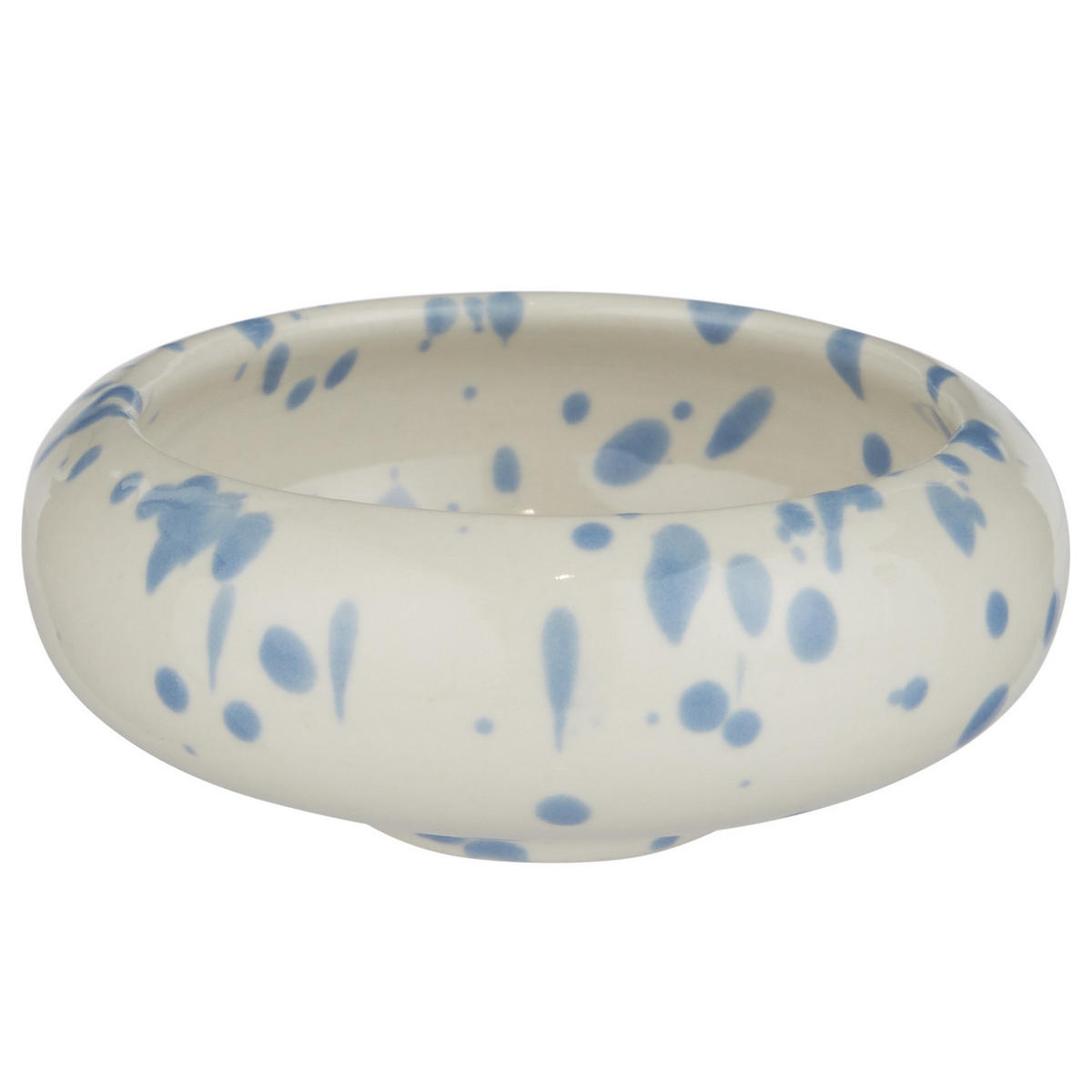 DIPSCHALE Boogy Splash 7cm - Hellblau, Keramik (9/9/3.5cm) - Butlers