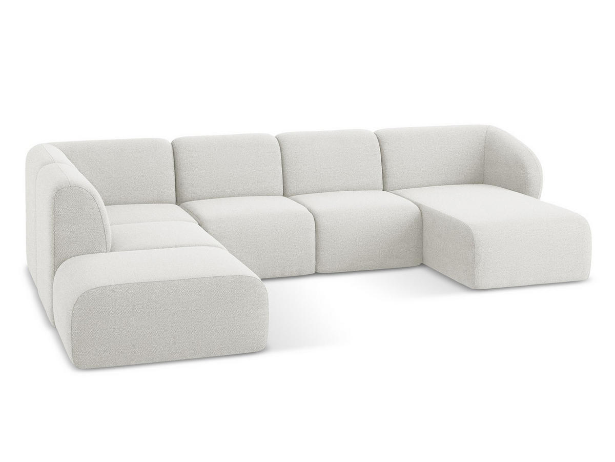 2-SITZER-SOFA Samt Stoff Grau - Edelstahlfarben/Schwarz, Holzwerkstoff/Kunststoff (174/75/94cm) - Makamii