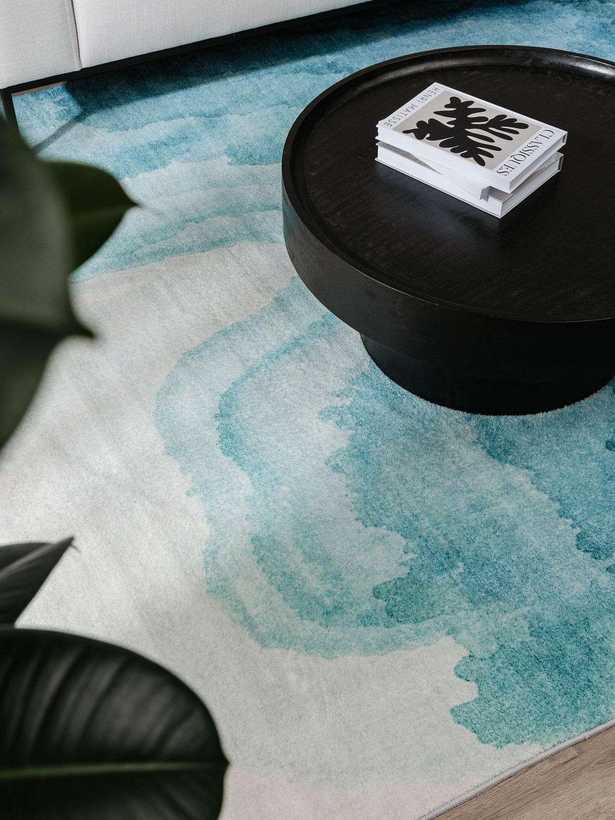 PRATELNÝ koberec Mara Modrá 160x230 cm - modrá, textil/umělá hmota (160/1cm) - KUNSTLOFT