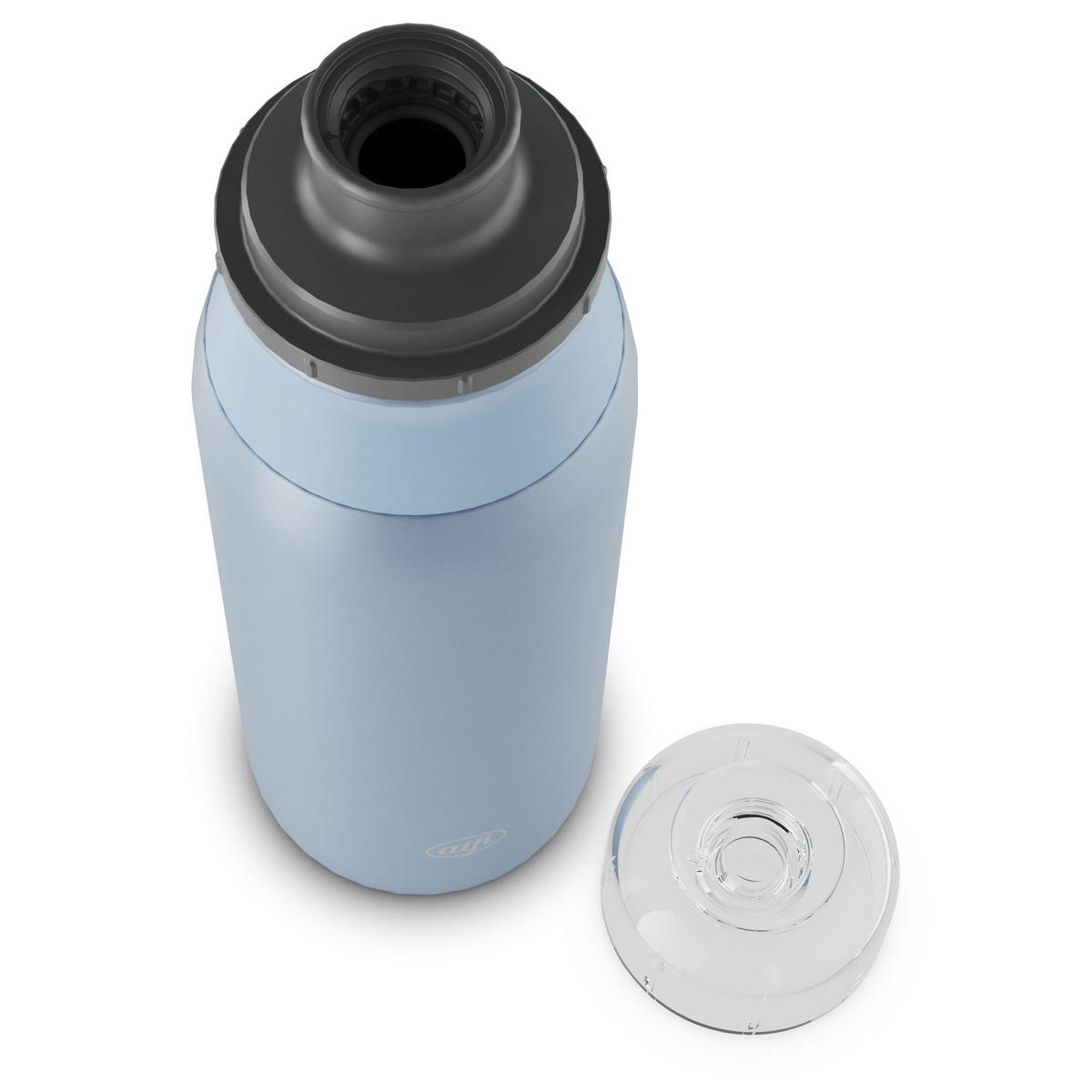 ELEMENT BOTTLE pastel water mat 0.6 L - Blau, Metall (0.6L) - Alfi