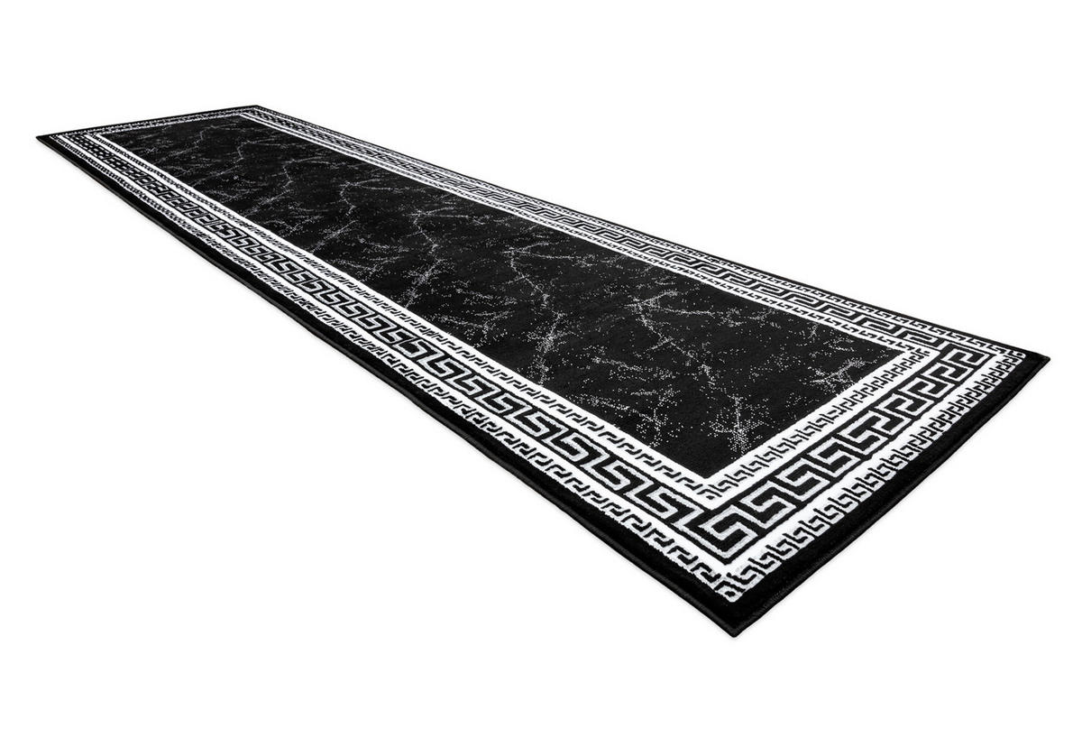 TEPPICH Gloss 70/300 cm - Schwarz, Textil (70/300cm) - rugsX