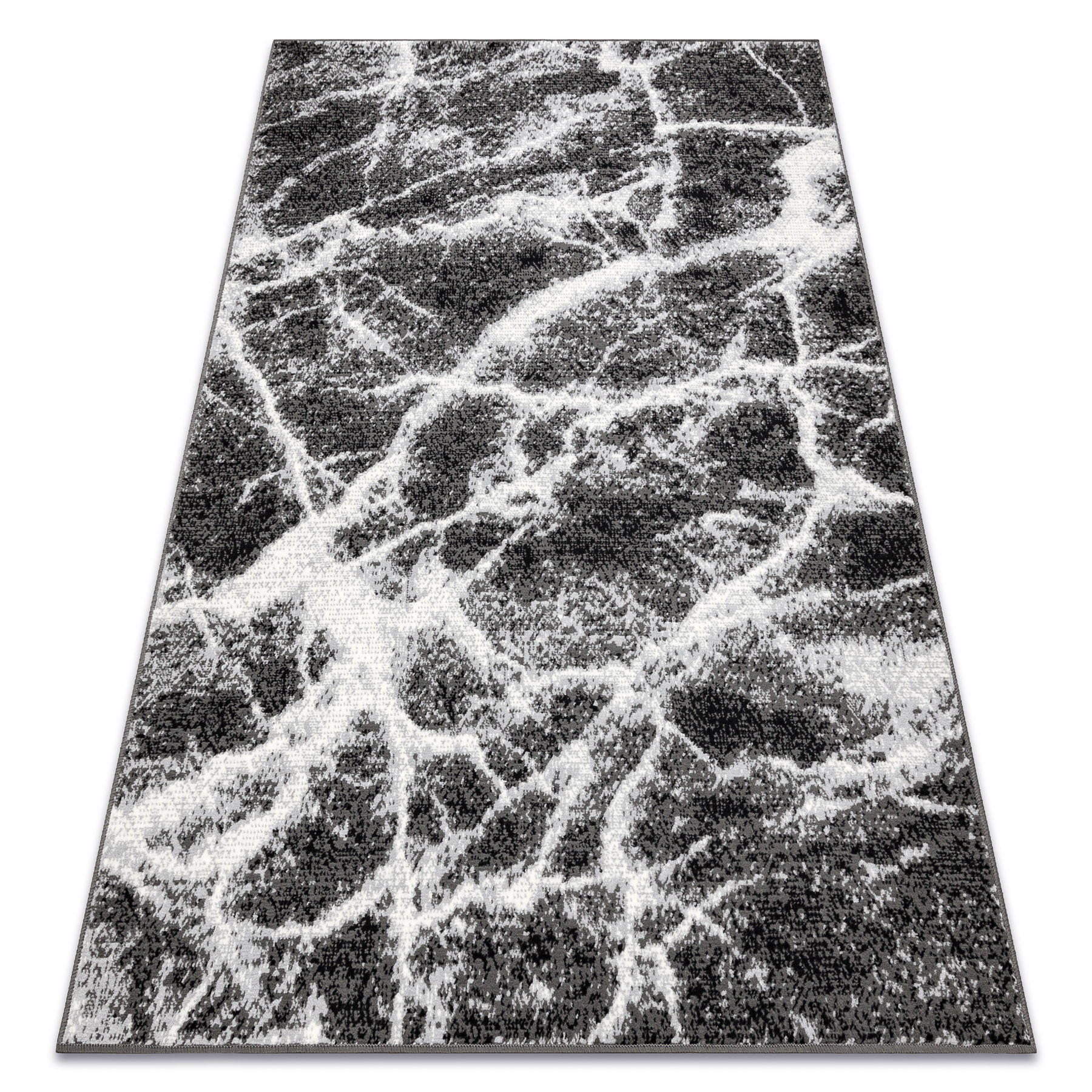 rugsX Teppich Schwarz 80x150 cm