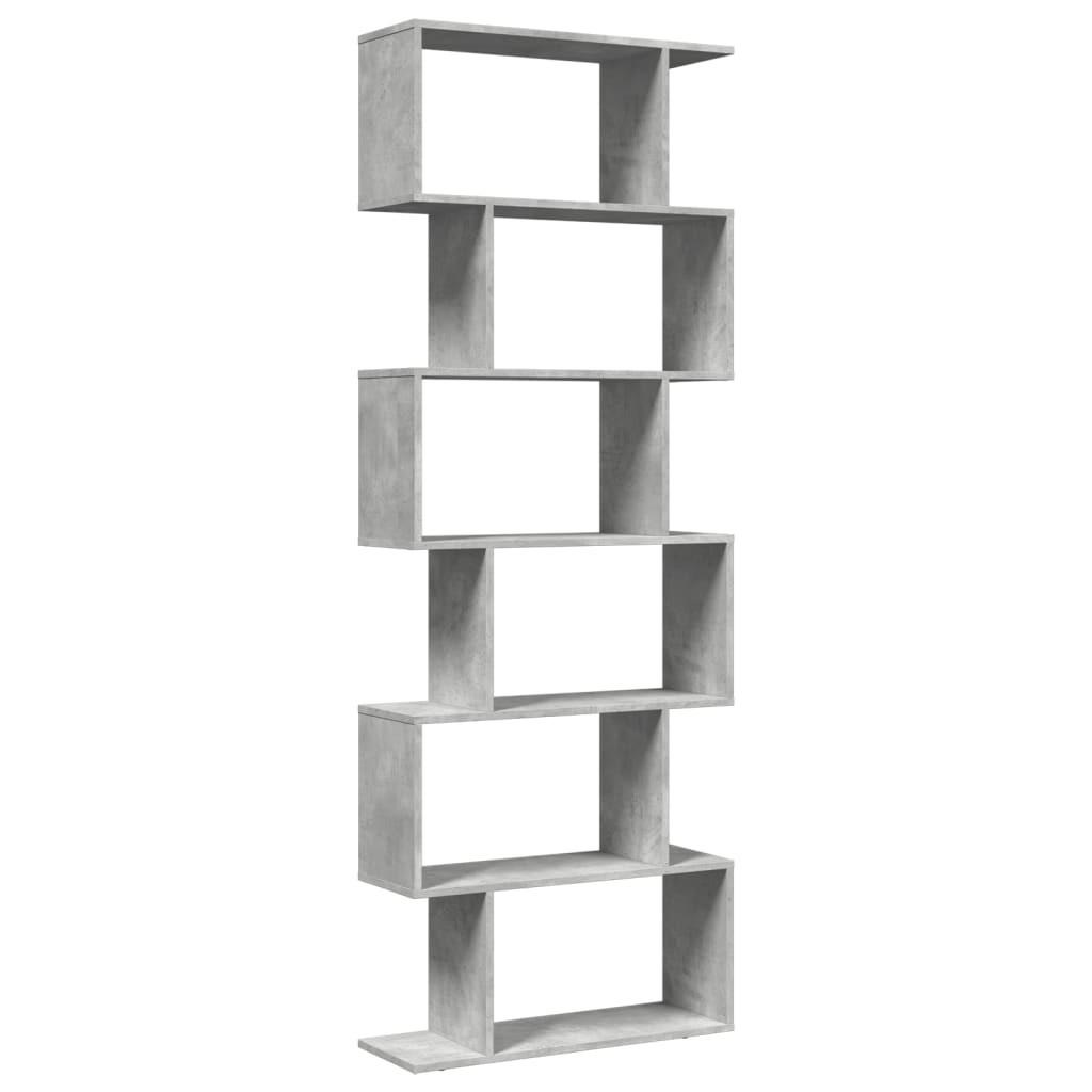 vidaXL Bücherregal Hellgrau 70x193x24 cm