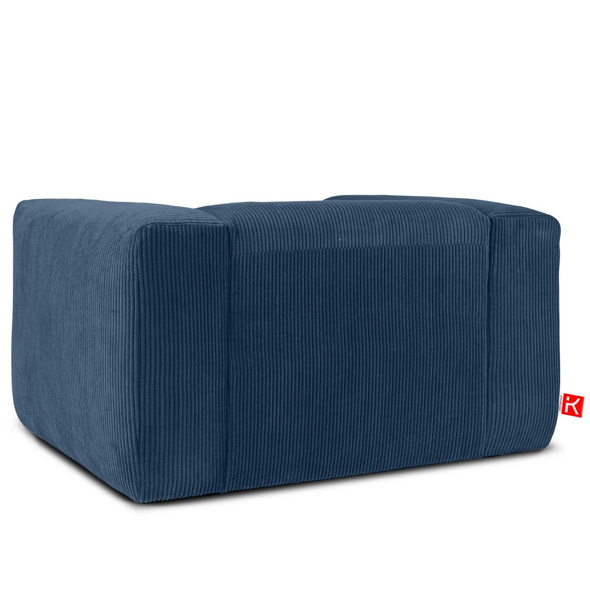 SESSEL BUFFO , Kobaltblau - Blau, Textil (130/73/96cm) - KONSIMO®