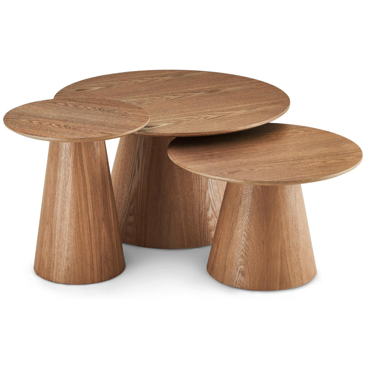 COUCHTISCH rund Naturfarben 80/80/45 cm - Naturfarben, Holz (80/80/45cm) - Furnhouse