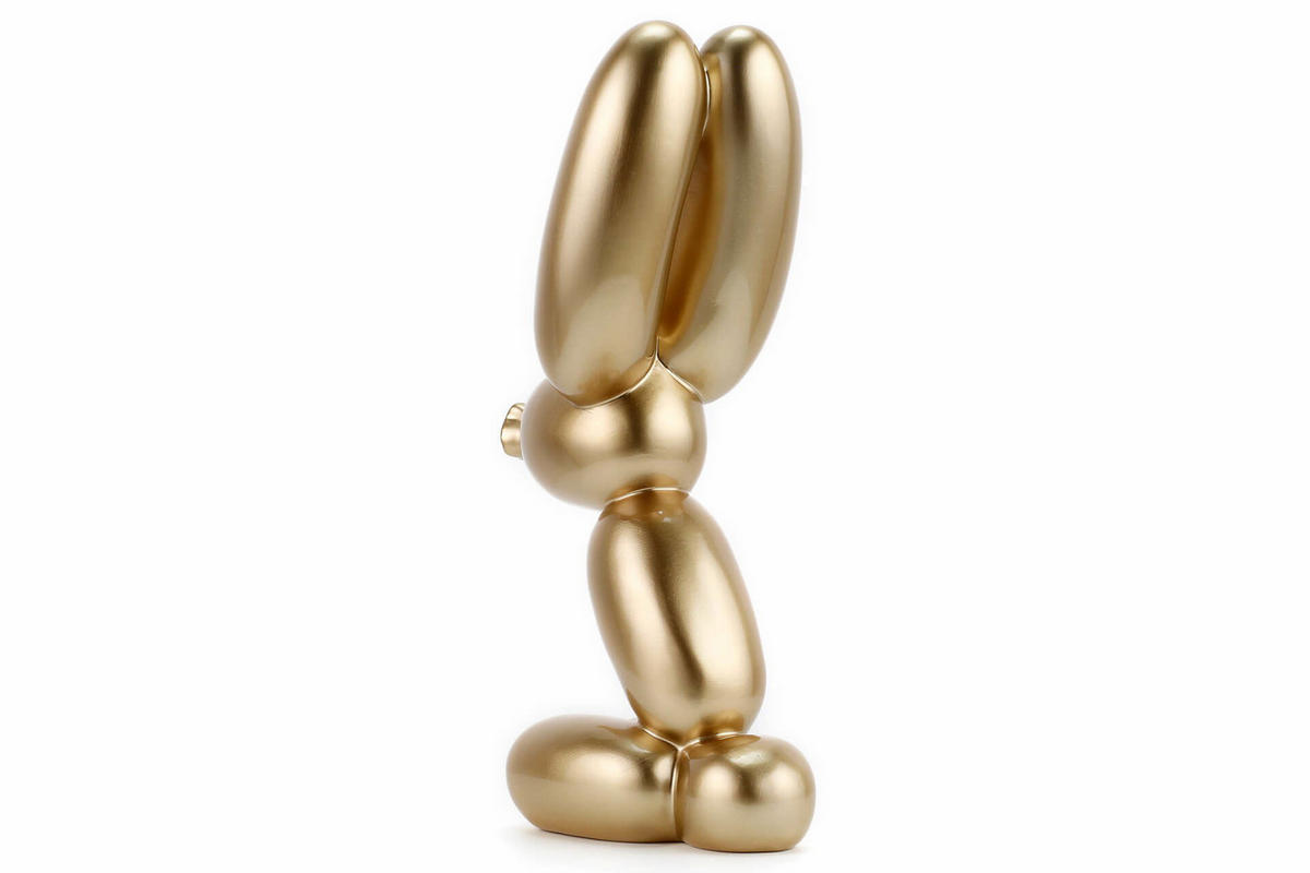 SKULPTUR Gold 18/32 cm - Goldfarben, Stein (0.85/32/11cm) - KUNSTLOFT