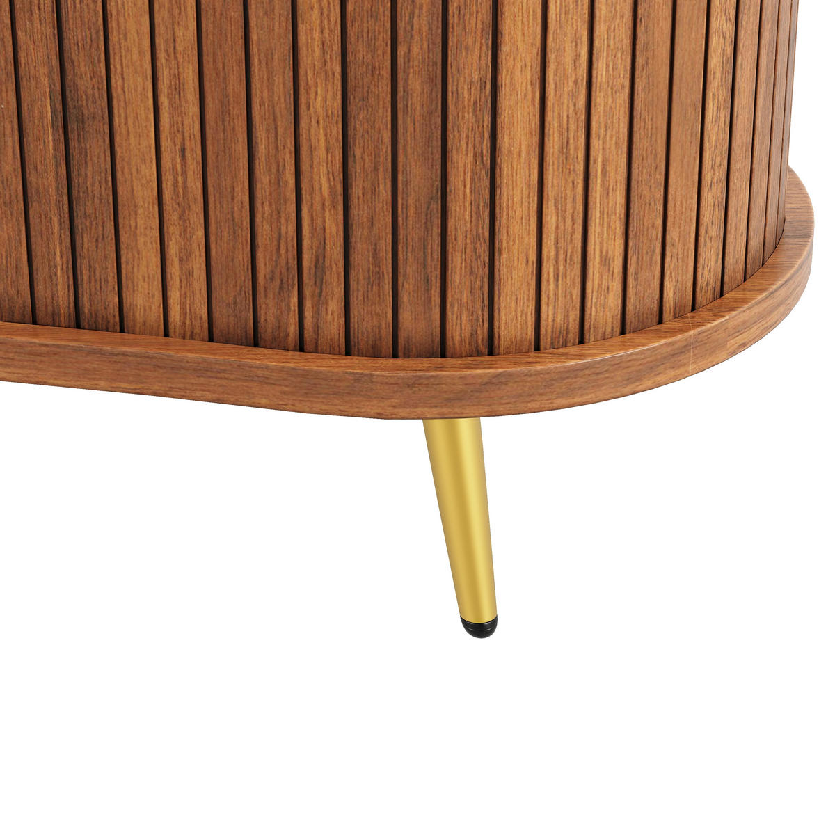 SIDEBOARD DE-38496 120/40/183 cm mit 4-stufigem Aufsatzregal Dunkelbraun - Braun, Holzwerkstoff (120/183/40cm) - ComfortXL