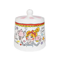 ZUCKERDOSEN Sweet in Bunt - 11,5cm - Multicolor, Keramik (10.5/11.5cm) - Blond Amsterdam