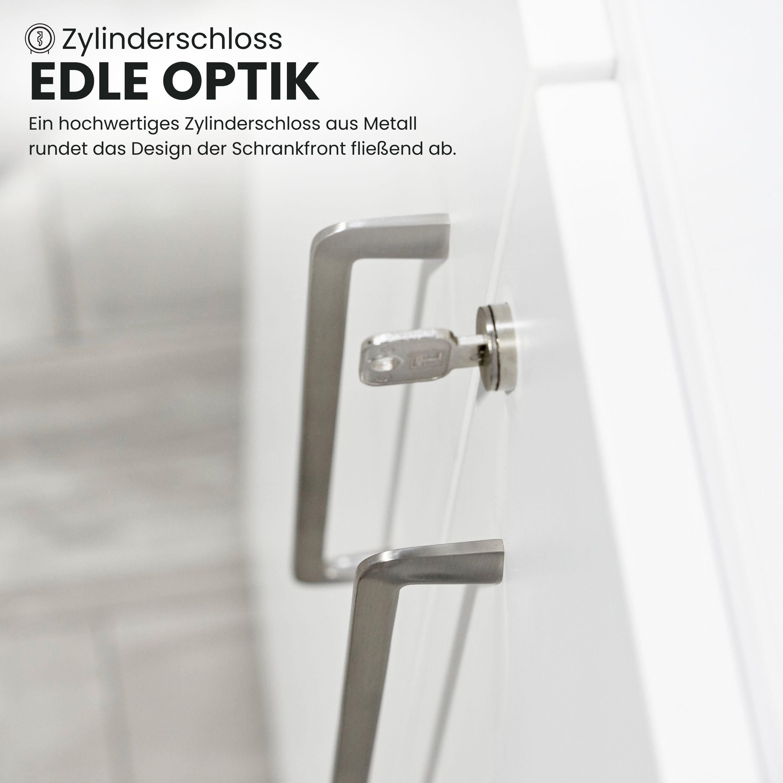 Thumbnail - bümö Aktenschrank, Graphit, Nussbaum, Holzwerkstoff, Nachbildung,Nussbaum, 5 Fächer, Rechteckig, 80x215.6x42 cm, FSC Mix...