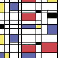 FOTOTAPETE künstlerisch 424 x 280 cm - Weiß, Papier (424/280cm) - Sanders & Sanders