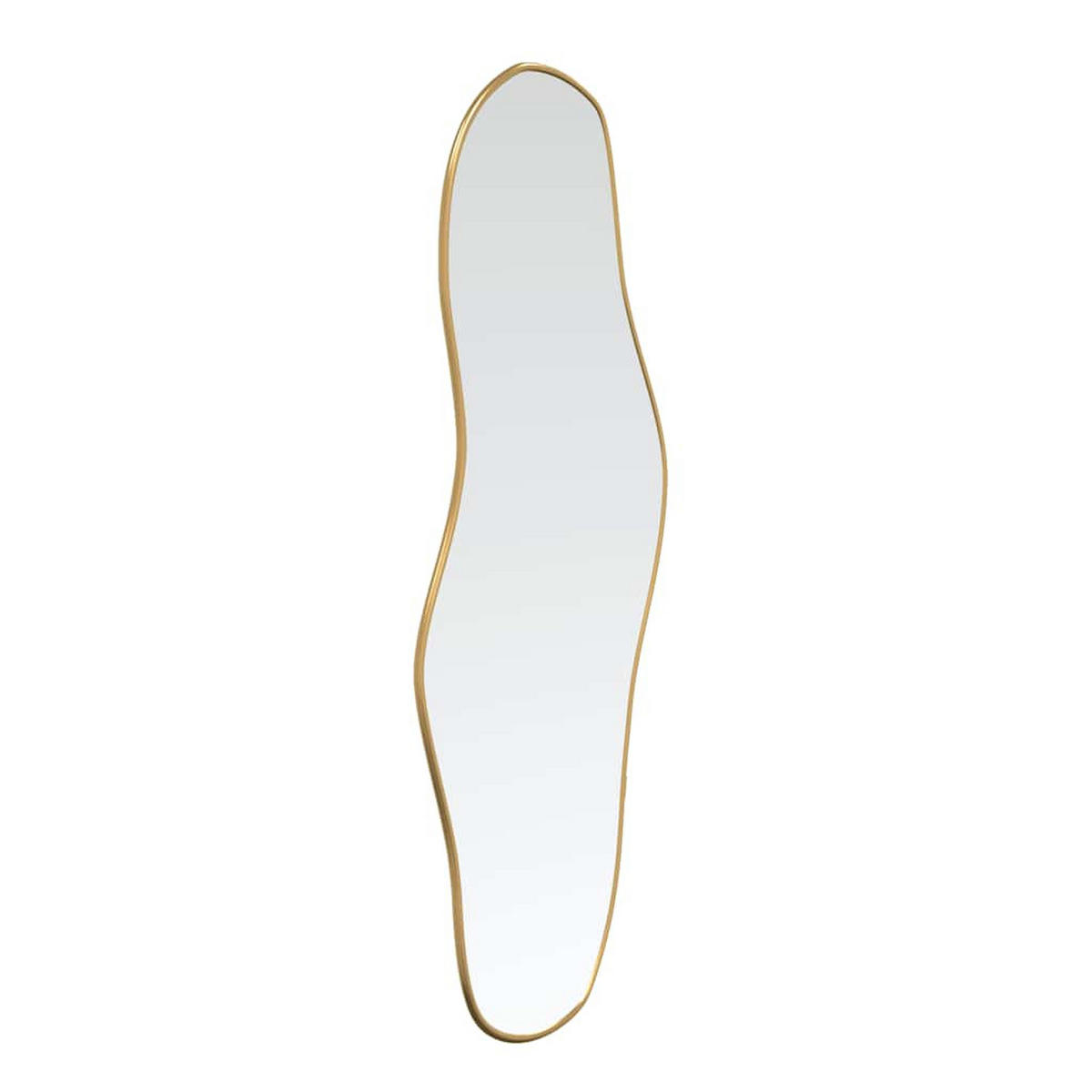 WANDSPIEGEL Golden 90/40 Cm - Goldfarben, Glas (40/90/90cm) - vidaXL