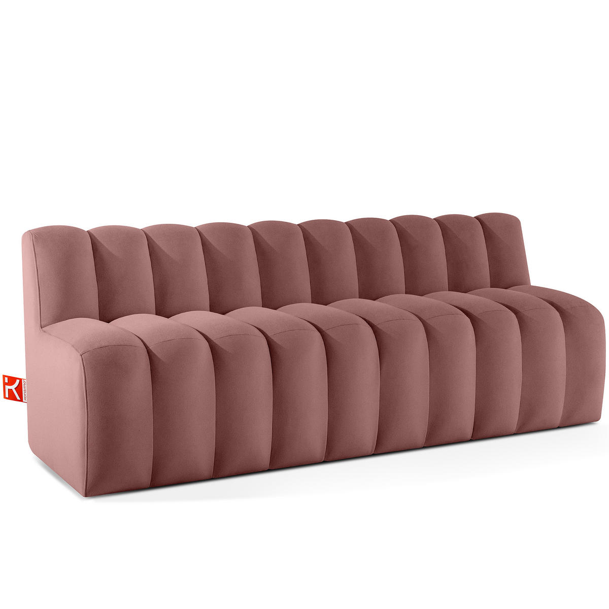ESSZIMMERBANK CORDA, Rosa - Pink, Holz/Holzwerkstoff (203/78/71cm) - KONSIMO®