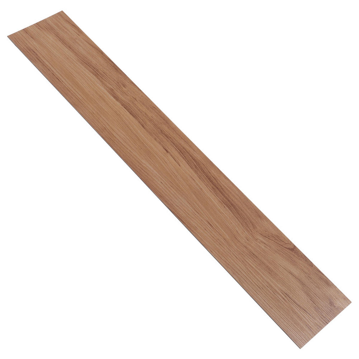 VINYLBODEN 5m²/36-TLG. selbstklebend PVC - Braun, Kunststoff (0.2/91.5/15.2cm) - Livingandhome