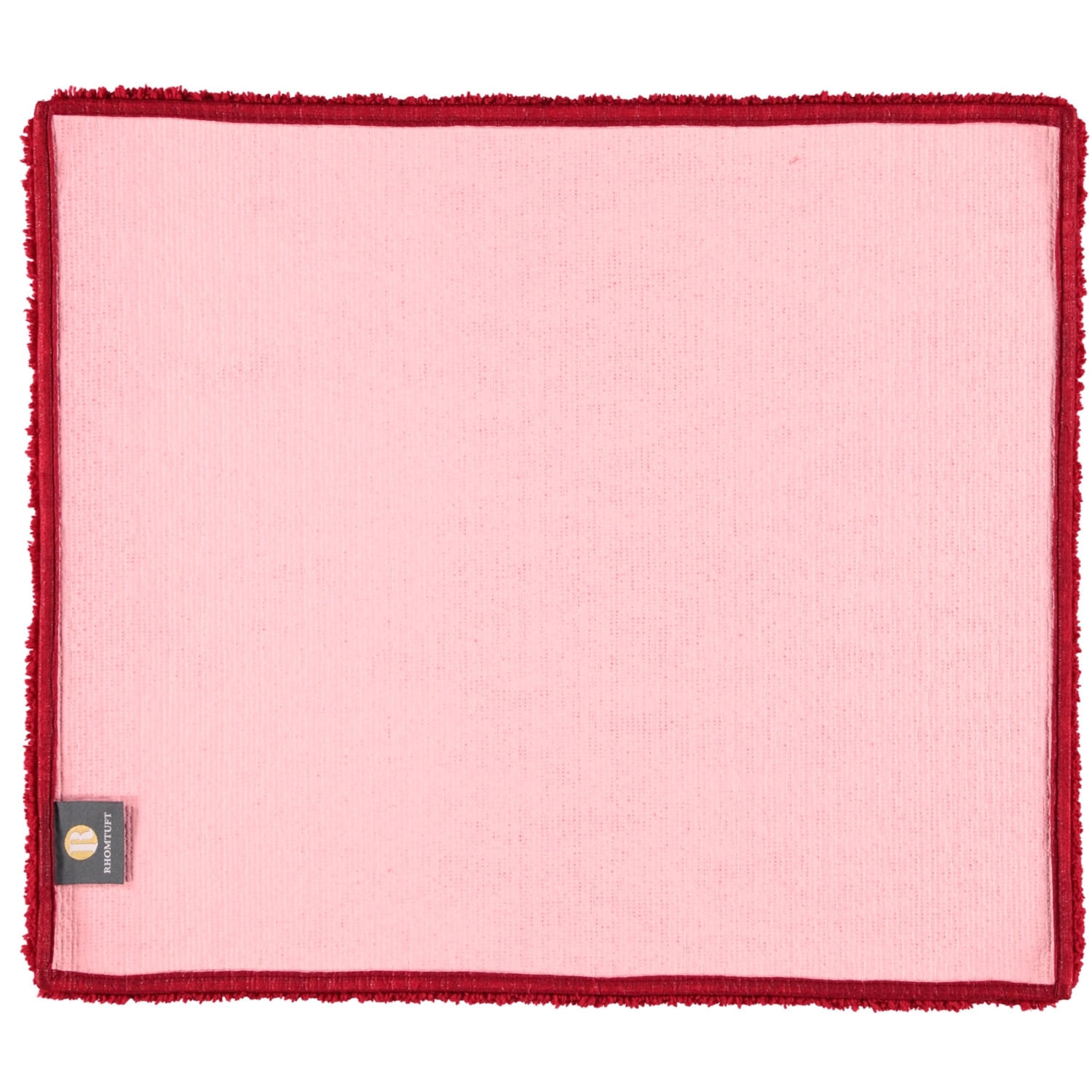 BADTEPPICHE SQUARE CARDINAL - 349 - Rot, Textil (50/60cm) - Rhomtuft
