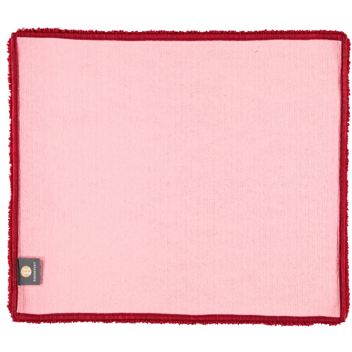 BADTEPPICHE SQUARE CARDINAL - 349 - Rot, Textil (50/60cm) - Rhomtuft