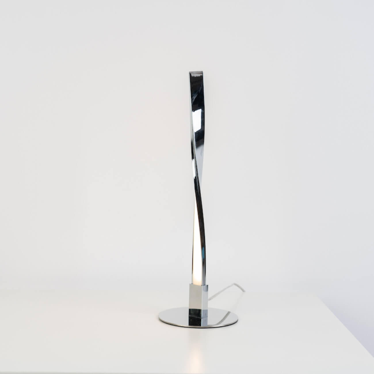 TISCHLEUCHTE Pepa, Silber/Chrom, 32.5cm - Chromfarben, Metall (32/10/32.5cm) - KOSILUM